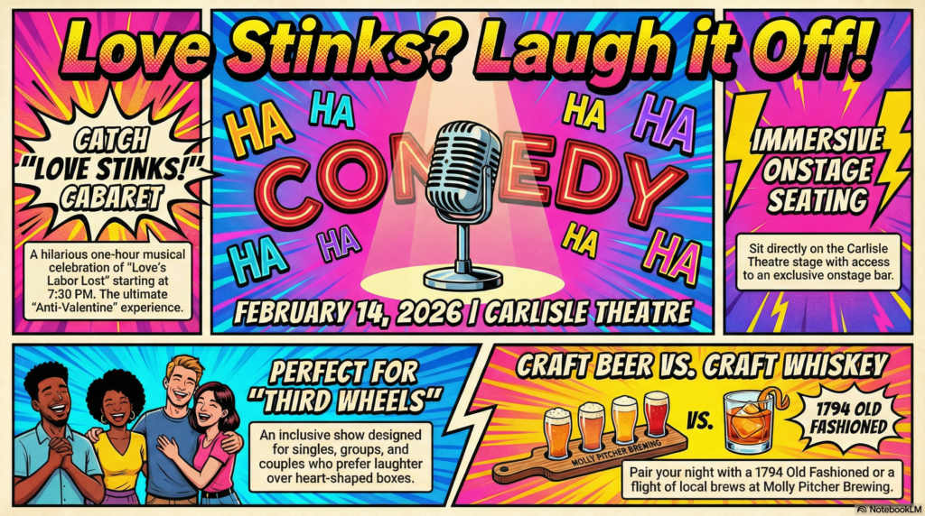 Section image for Entertainment and Nightlife - Ultimate Guide to Things To Do for Valentine's Day in Carlisle, PA - Awesome Carlisle! - Carlisle News - Carlisle, PA News