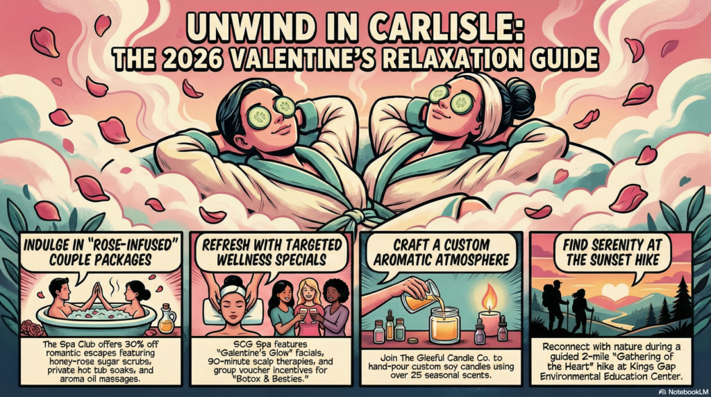 Section image for Spa and Wellness Specials - Ultimate Guide to Things To Do for Valentine's Day in Carlisle, PA - Awesome Carlisle! - Carlisle News - Carlisle, PA News