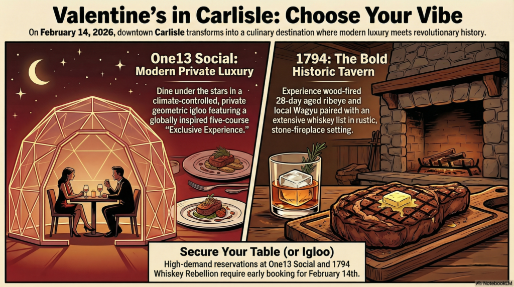 section image for Top Romantic Dining Spots for 2026 - Ultimate Guide to Things To Do for Valentine's Day in Carlisle, PA - Awesome Carlisle! - Carlisle News - Carlisle, PA News