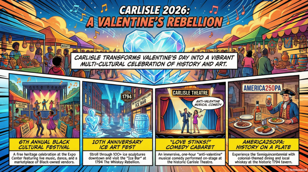 Section image for Exciting Festivals and Local Events - Ultimate Guide to Things To Do for Valentine's Day in Carlisle, PA - Awesome Carlisle! - Carlisle News - Carlisle, PA News