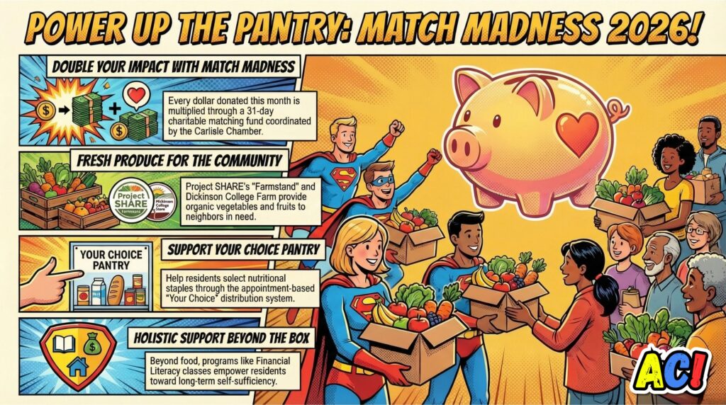 Section image for Community Events: Match Madness and Project SHARE - Awesome Carlisle! - Carlisle News - Carlisle, PA News