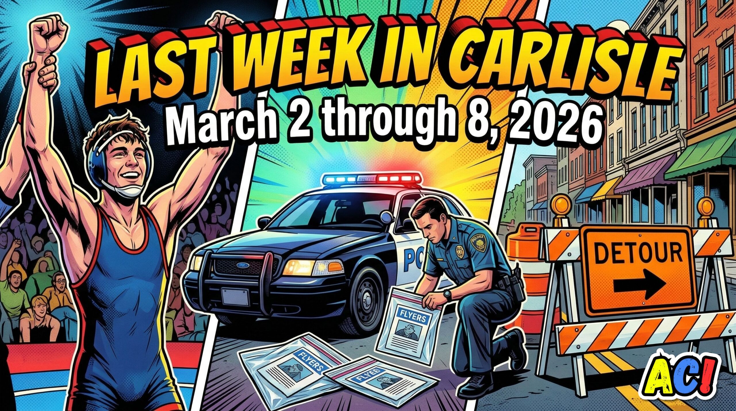 Article Thumbnail for Last Week in Carlisle March 2 through 8, 2026 Missing Teen Found, Creepy Flyers, and Local Wrestlers Win - Carlisle PA News - Awesome Carlisle