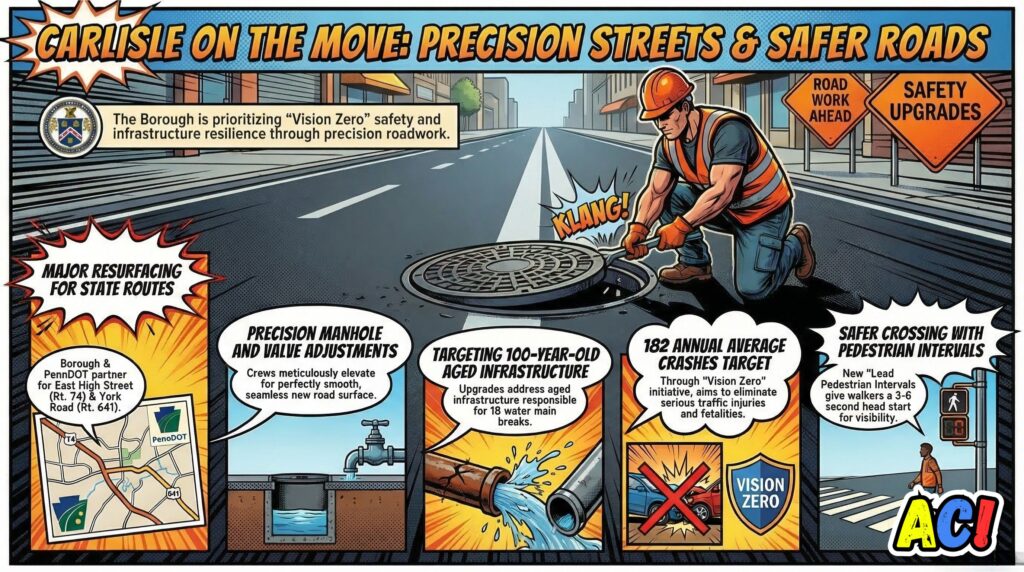 section image for Council Approves Important PennDOT Paving Agreements for State Roads - Awesome Carlisle! - Carlisle News - Carlisle, PA News