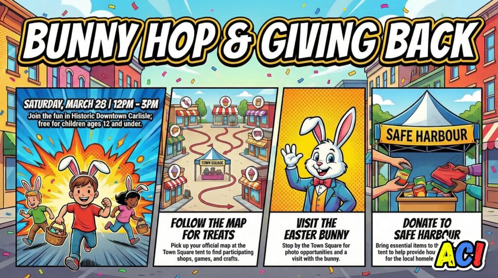 section image for Join the Downtown Bunny Hop and Help the Homeless - Awesome Carlisle! - Carlisle News - Carlisle, PA News
