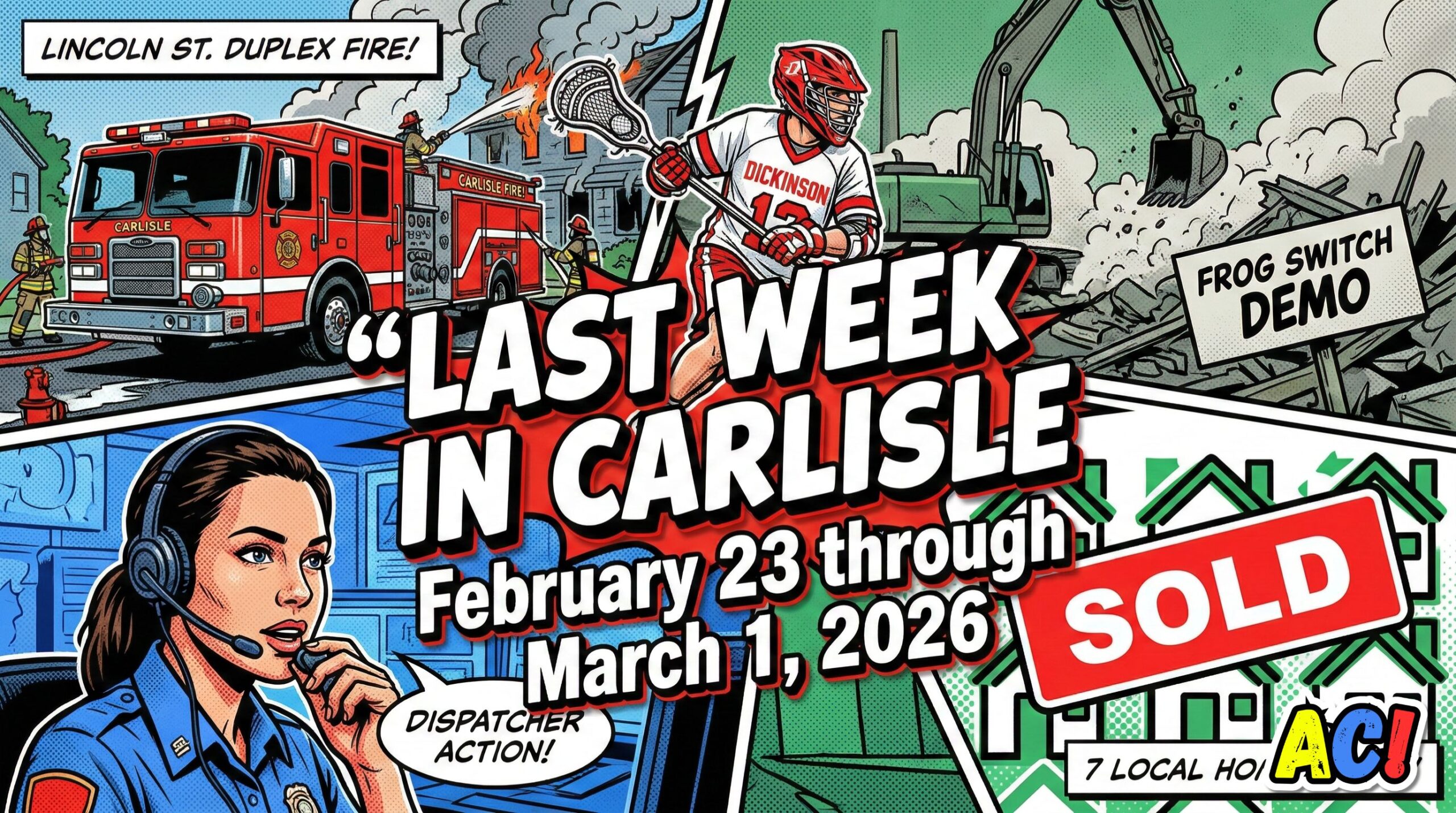 Main Blog Article Thumbnail Image for Last Week in Carlisle | February 23 though March 1, 2026 | A Wild and Tragic Week! - Awesome Carlisle! - Carlisle News - Carlisle, PA News