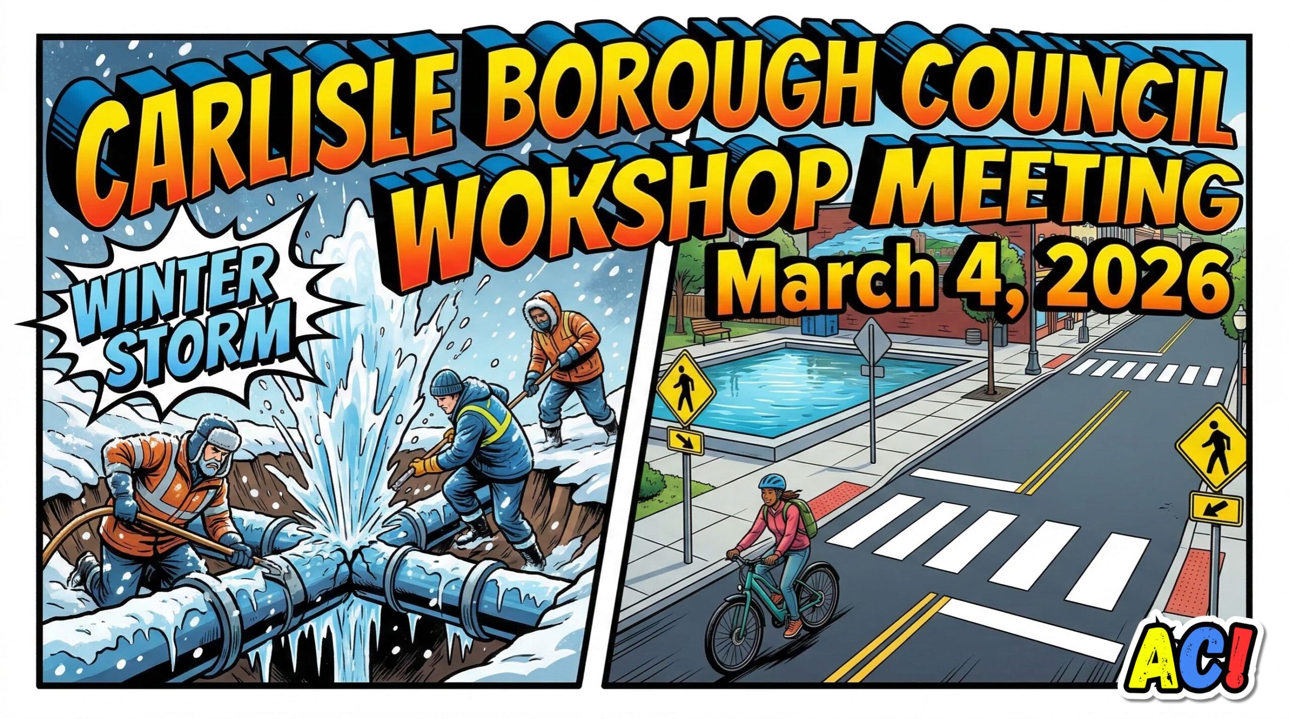 Main article thumbnail image for March 2026 Carlisle Borough Council Workshop Meeting - Awesome Carlisle! - Carlisle News - Carlisle, PA News