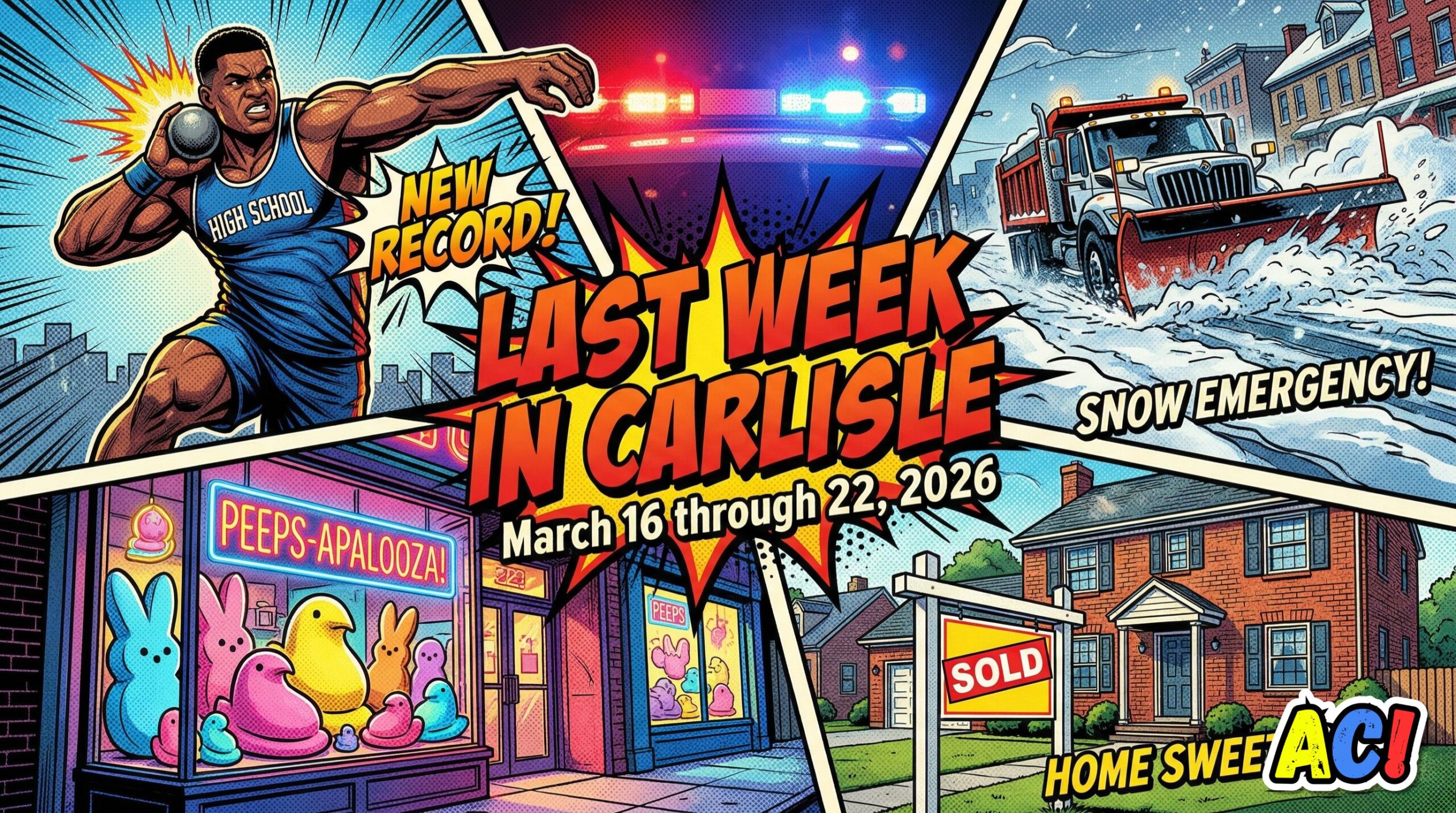 article image for Last Week in Carlisle, PA | March 16 through 22, 2026 | Scary Shooting, Massive School Savings, and Sweet Peeps - Awesome Carlisle! - Carlisle News - Carlisle, PA News