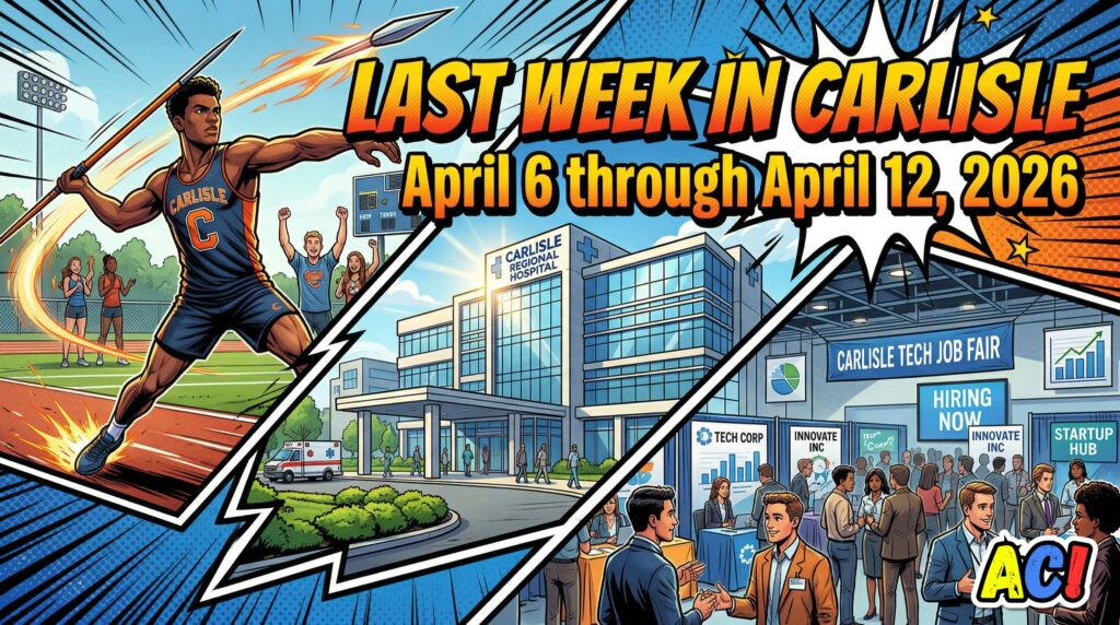 Article Thumbnail for Last Week in Carlisle, PA April 6 through 12, 2026 A New Hospital, Record-Breaking Throws, and $10.7 Million in Tech - Carlisle PA News - Awesome Carlisle