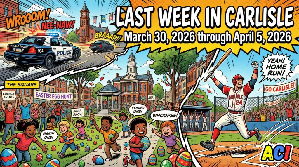 Article main image for Last Week in Carlisle, PA | March 30, 2026 through April 5, 2026 | Virginia Street Takeover to Wendy's Drive-Thru Brawls - Awesome Carlisle - Carlisle, PA News