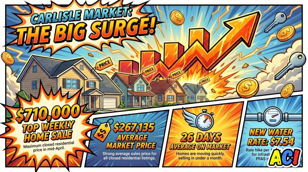 section image for The Carlisle, PA Real Estate Market Update - Awesome Carlisle - Carlisle, PA News