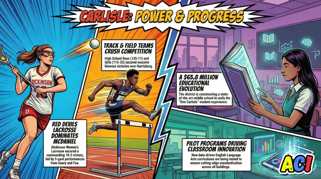 section image infographic for School Updates and Local Sports Highlights - Awesome Carlisle - Carlisle, PA News