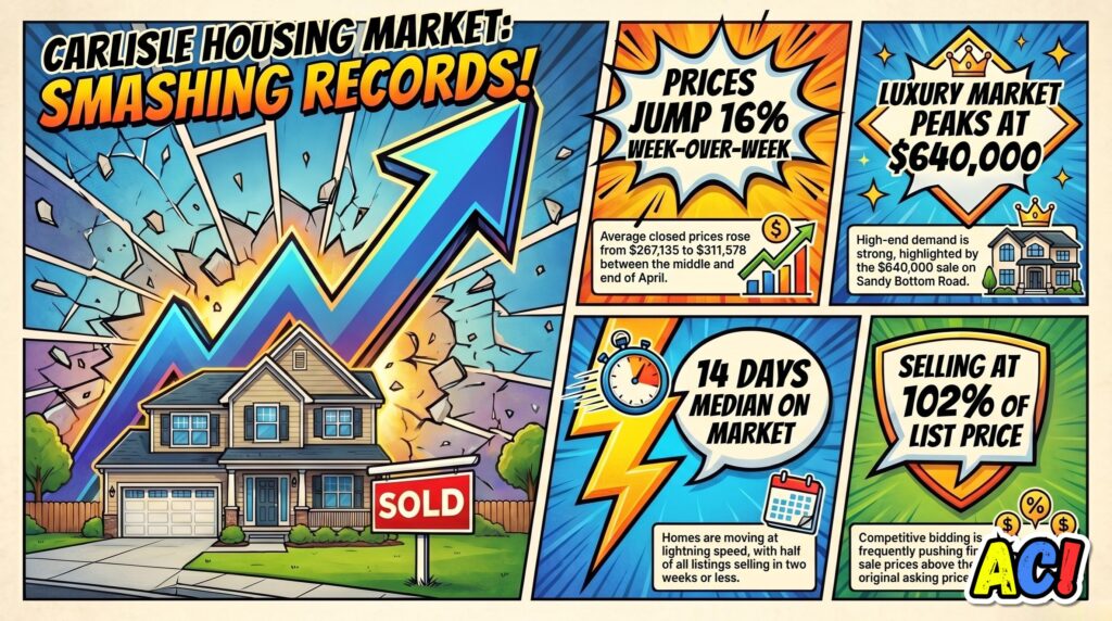 section image for Weekly Carlisle Real Estate Market Update - Awesome Carlisle - Carlisle, PA News