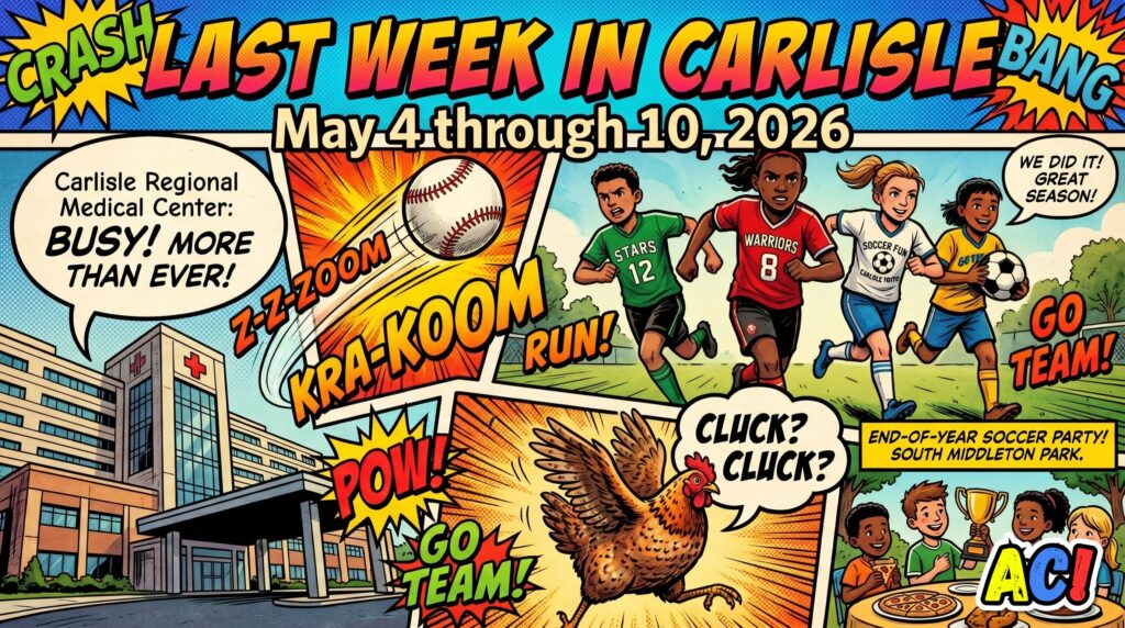 Article Thumbnail image for Last Week in Carlisle, PA | May 4 through 10, 2026 | New Hospital, Safer Streets, and... Backyard Chickens? - Awesome Carlisle - Carlisle, PA News