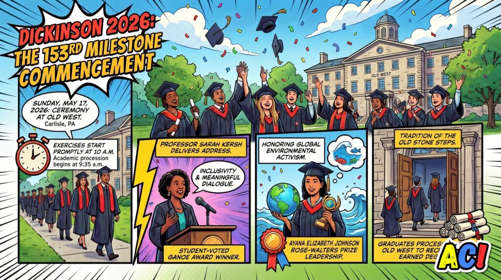 section image for Dickinson College Celebrates its 153rd Commencement - awesome carlisle, carlisle, pa news