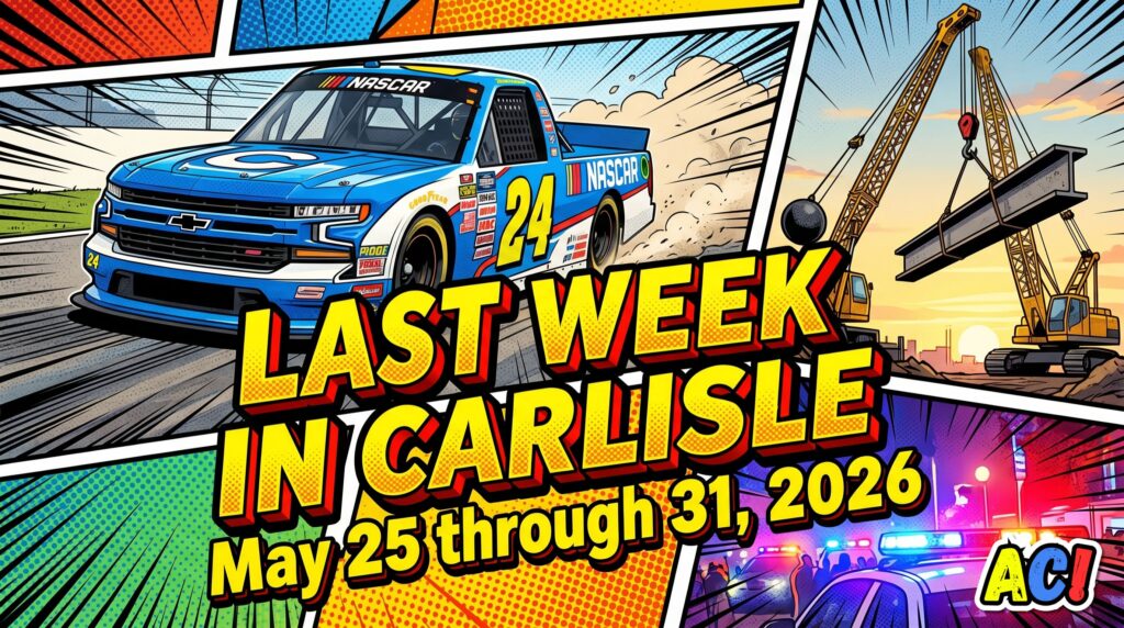 Article Thumbnail for Last Week in Carlisle, PA May 25 through 31, 2026 Big Changes, Wild Scams, and Rebuilding Frog Switch - Carlisle PA News
