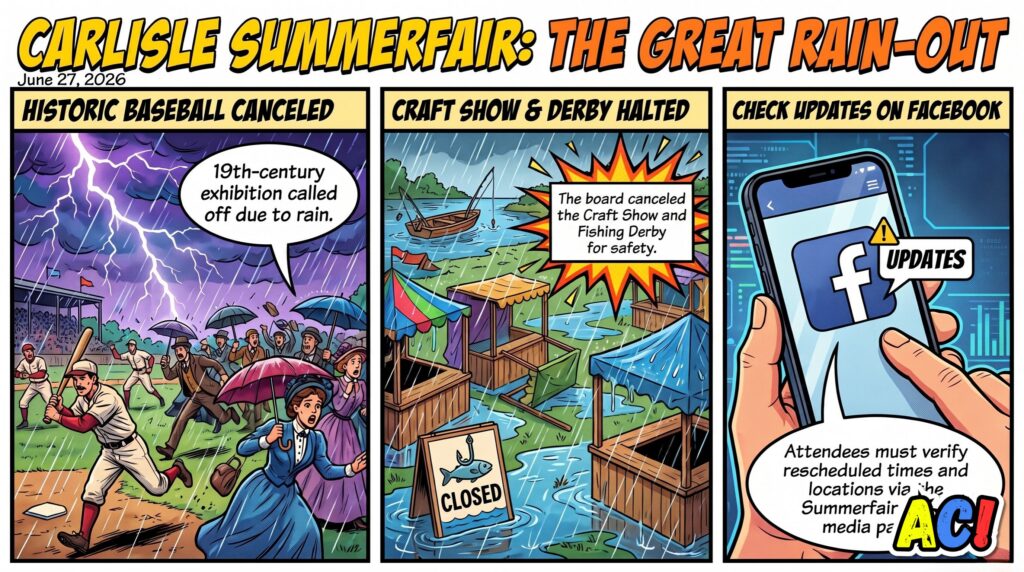 article section image for Saturday's Weather Curveball - awesome carlisle- carlisle, pa news
