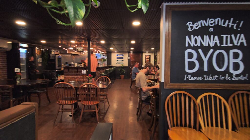 dining room taken from entrance door of Nonna Ilva in Carlisle, PA - Carlisle, PA Pizza Reviews - Awesome Carlisle!
