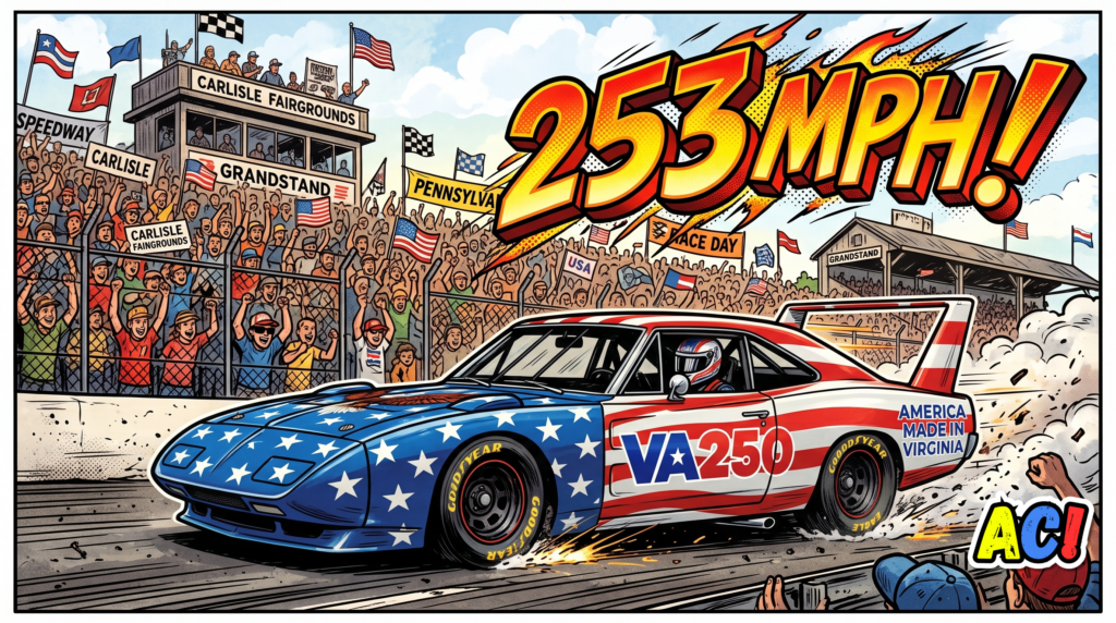section image for Speed and Patriotism: Chrysler Nationals Hits the Fairgrounds - awesome carlisle - carlisle, pa news