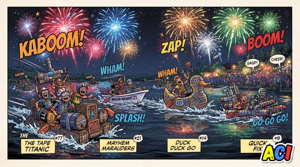 section image infographic for Fireworks and Floating Oddities - awesome carlisle, carlisle, pa news