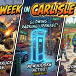 article thumbnail infographic for Last Week in Carlisle | August 3 through 9, 2026 | Monster Trucks, Toxic Sites Reborn, and New Apps - awesome carlisle - carlisle, pa news