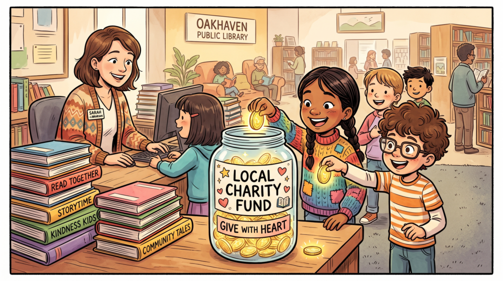 blog section infographic for Young Readers Donate Library Tokens to Feed Local Families - awesome carlisle - carlisle, pa news