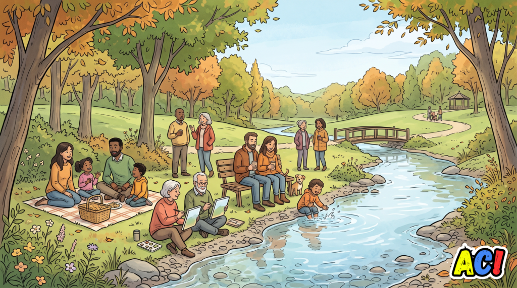 article section image infographic comic book style for Rosh Hashanah Tashlich Service Held at LeTort Park - awesome carlisle - carlisle, pa news