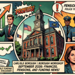 article thumbnail infographic for Summary of Carlisle Borough September 2026 Borough Council Workshop and Audit Report | A $3.6 Million Surplus, Fully Funded Pensions, and New Agency Guidelines - awesome carlisle - carlisle, pa news
