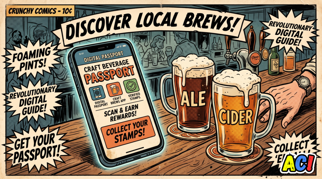 section image infographic for "Pourhibition" Digital Beer Trail Launches Across Cumberland Valley - awesome carlisle - carlisle pa news