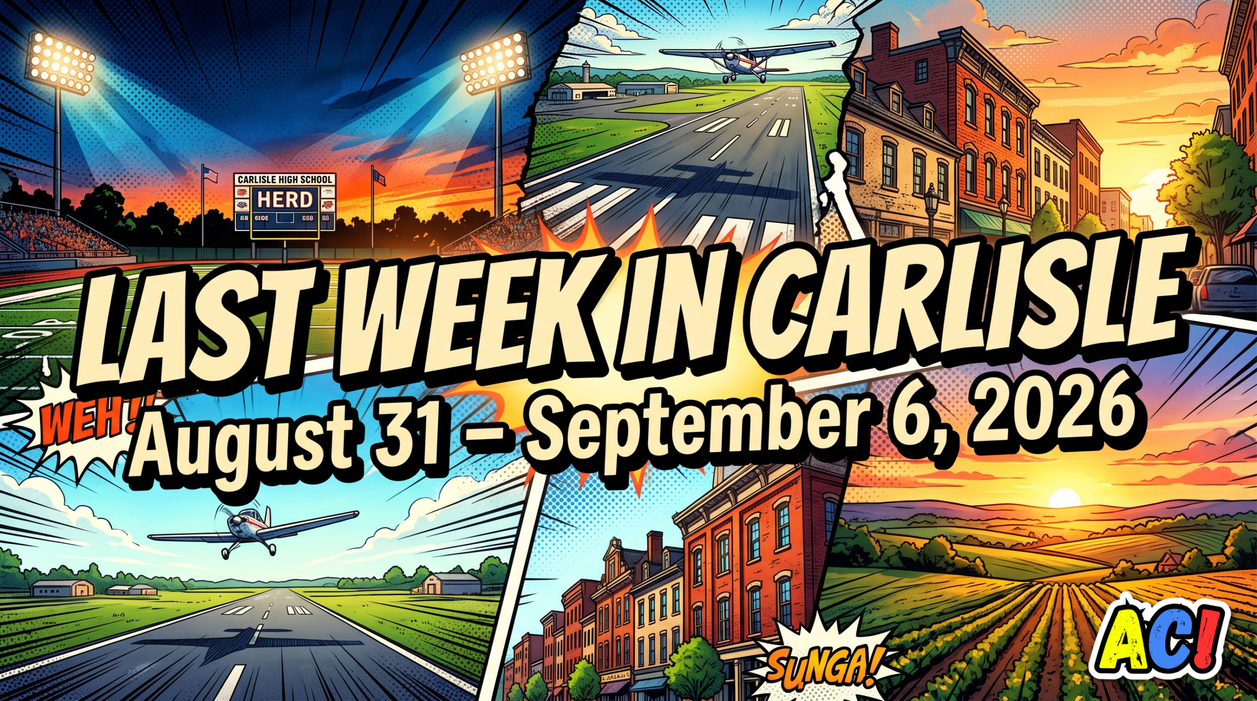 article thumbnail banner image for Last Week in Carlisle August 31 through September 6, 2026 Healing, High Stakes, and Holiday Kickoffs - awesome carlisle - carlisle, pa news